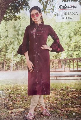 Kalaroop Floriana Kurti Set