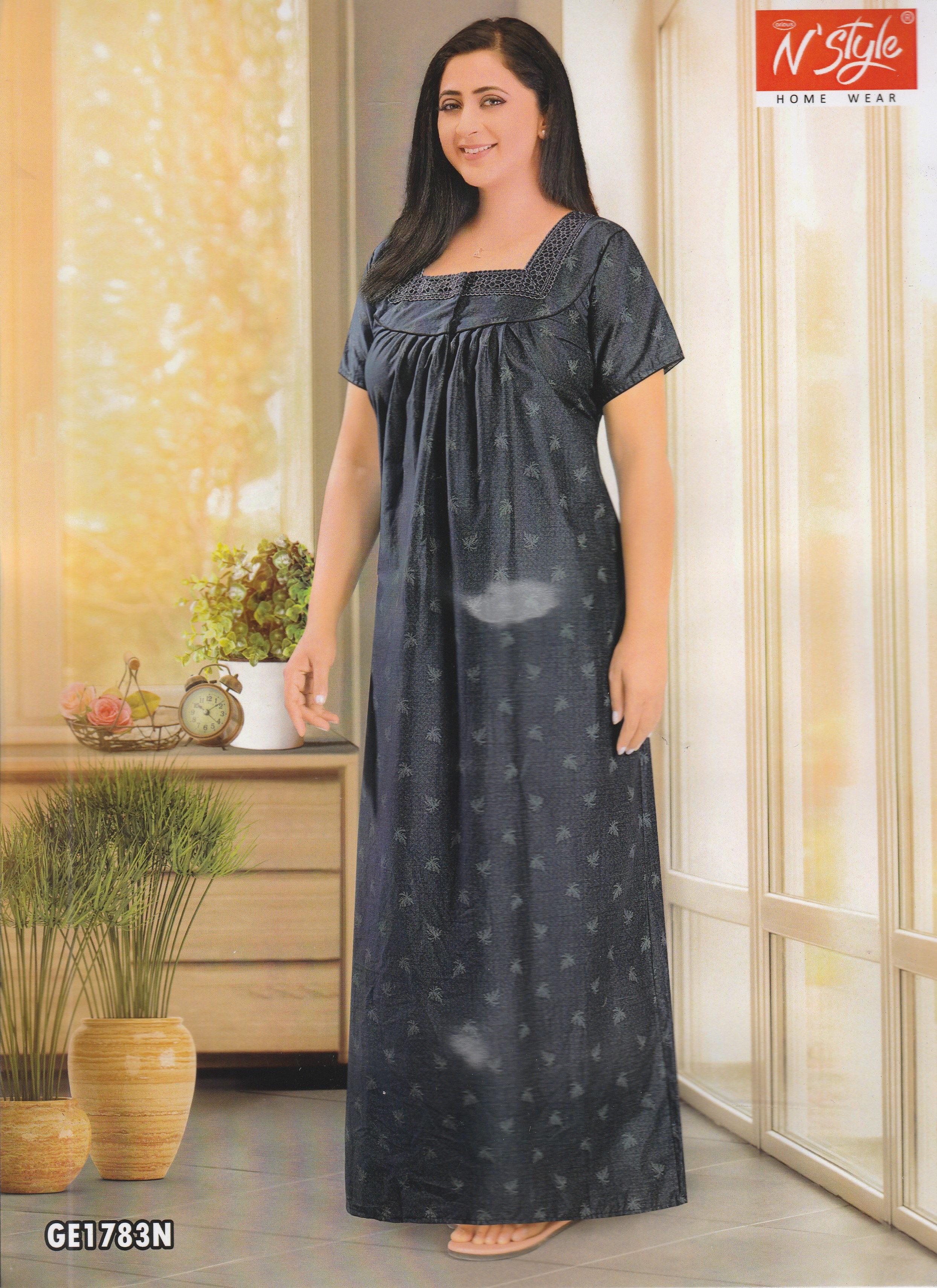 N Style Pure Cotton Nighty