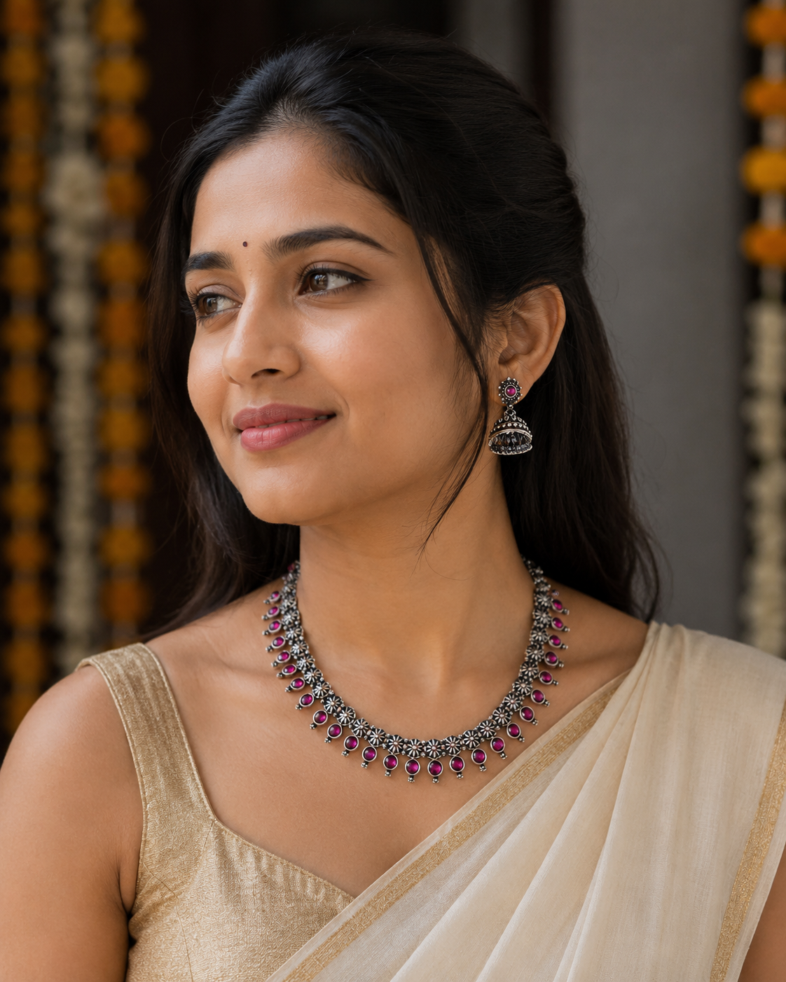 Necklace Earring Set Design 3