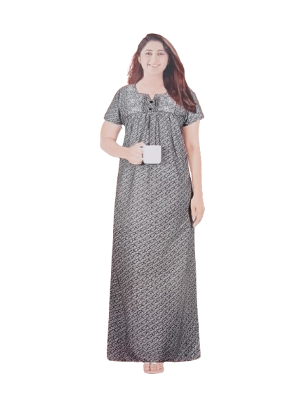 N Style Pure Cotton Nighty