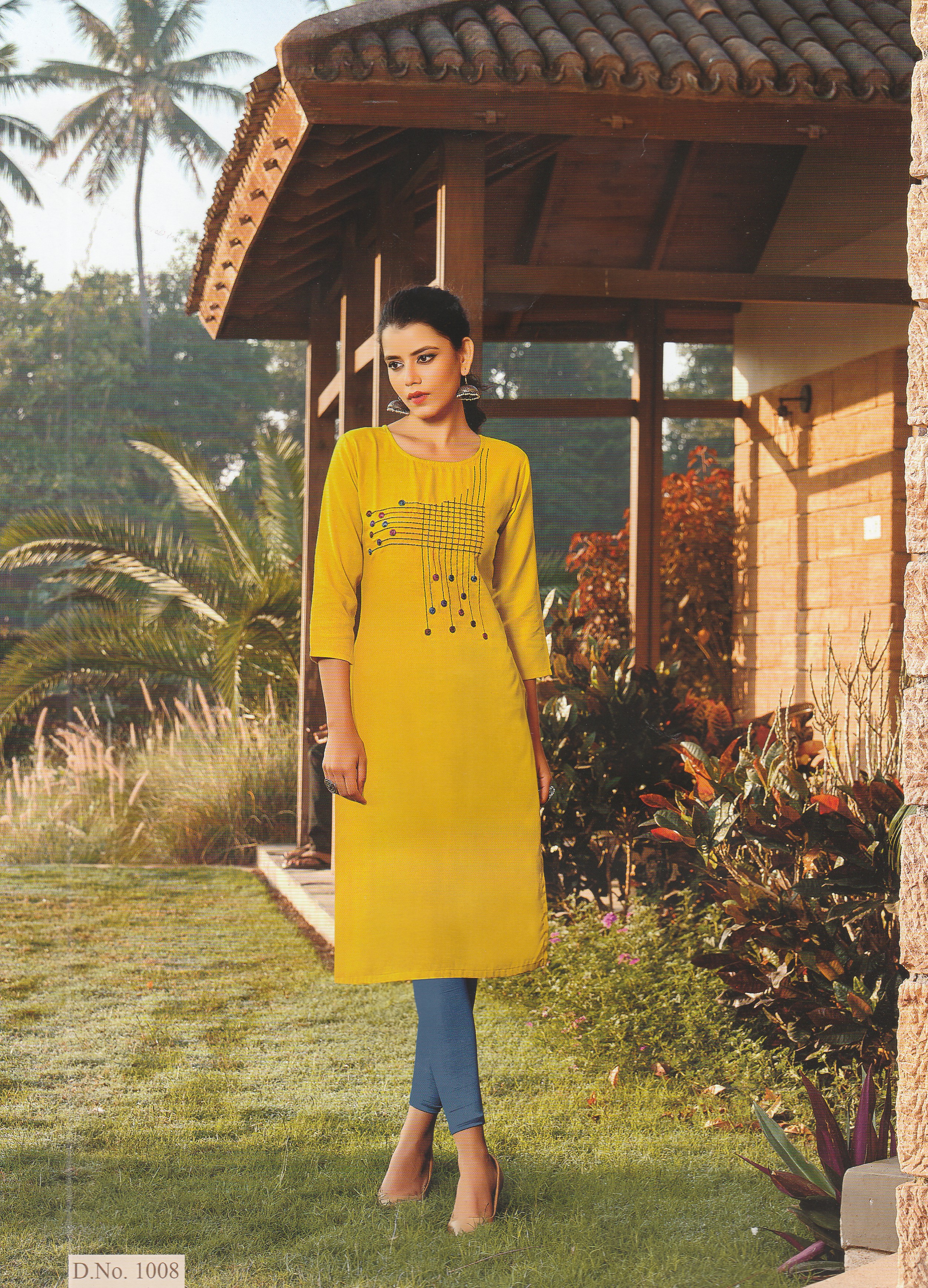 NITISHA Womens Mulmul Kurti