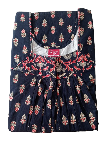 N Style Pure Cotton Nighty