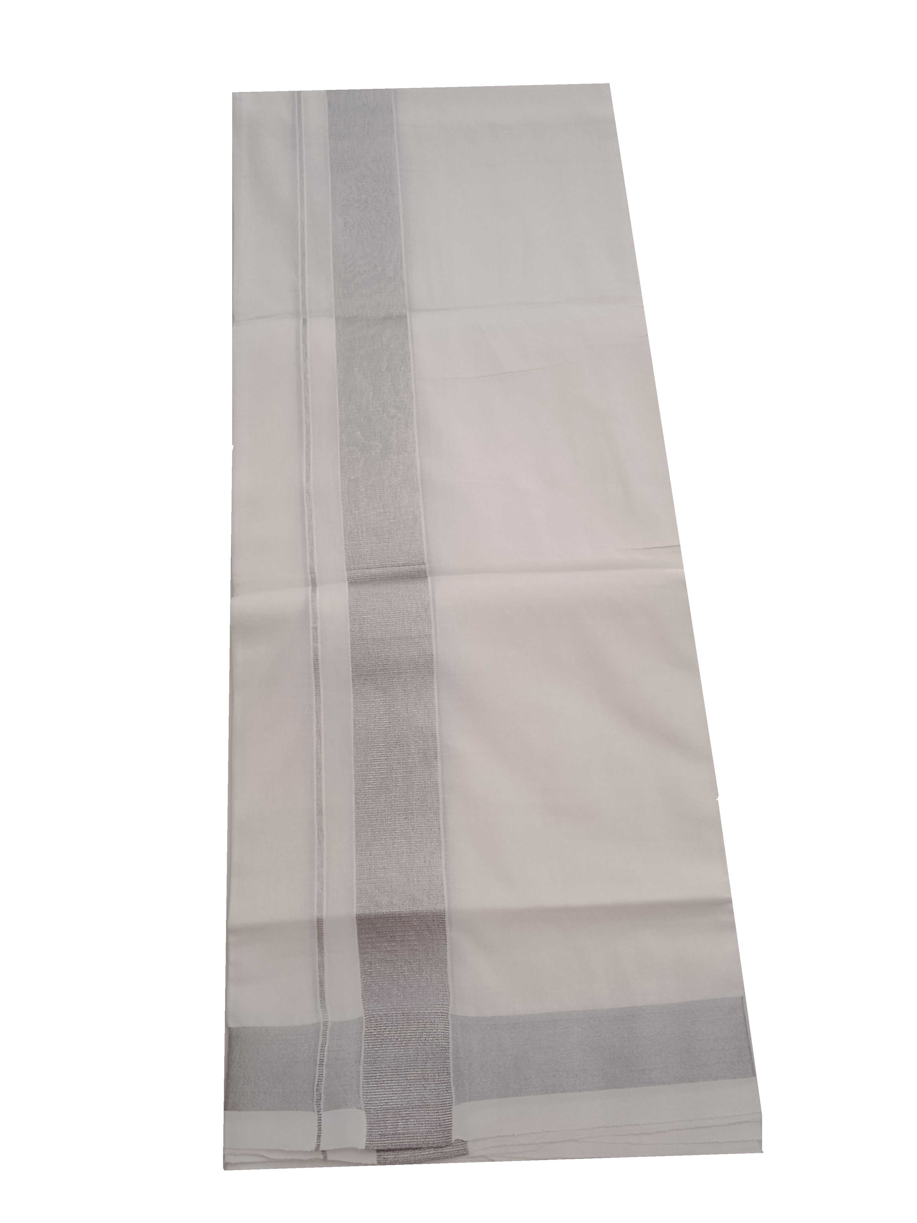 UATHAYAM Cotton Double Dhoti for Men