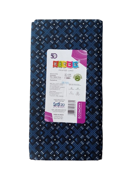 KITEX PRINTED LUNGI