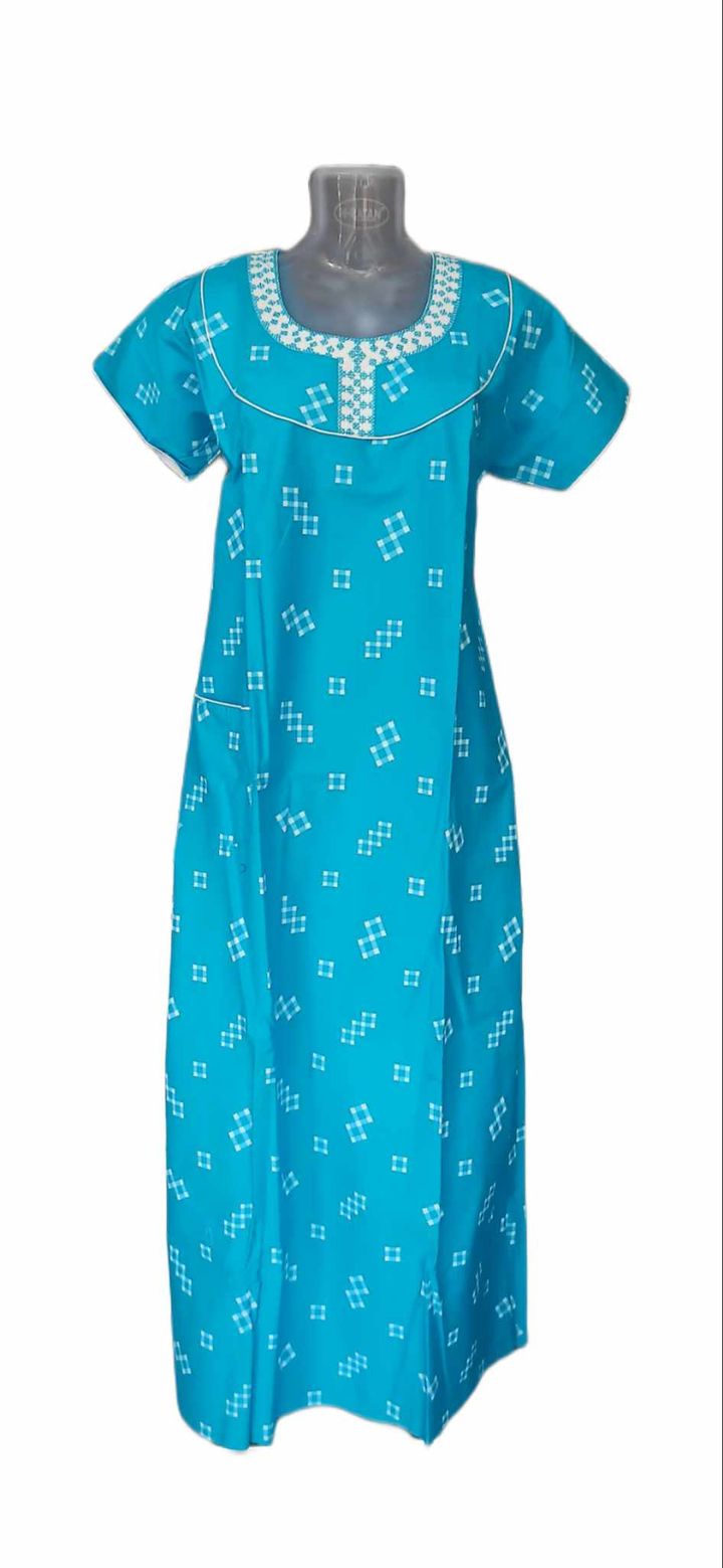 N Style Pure Cotton Nighty
