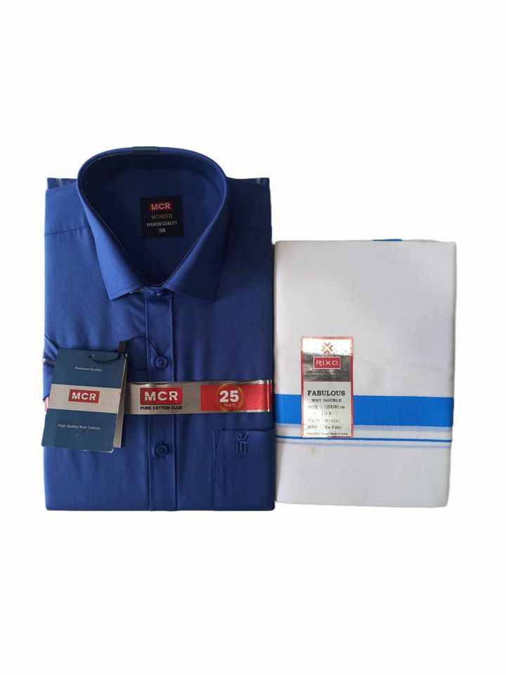 MCR Wonder Shirt and RIXO Fabulous Dhothi Set
