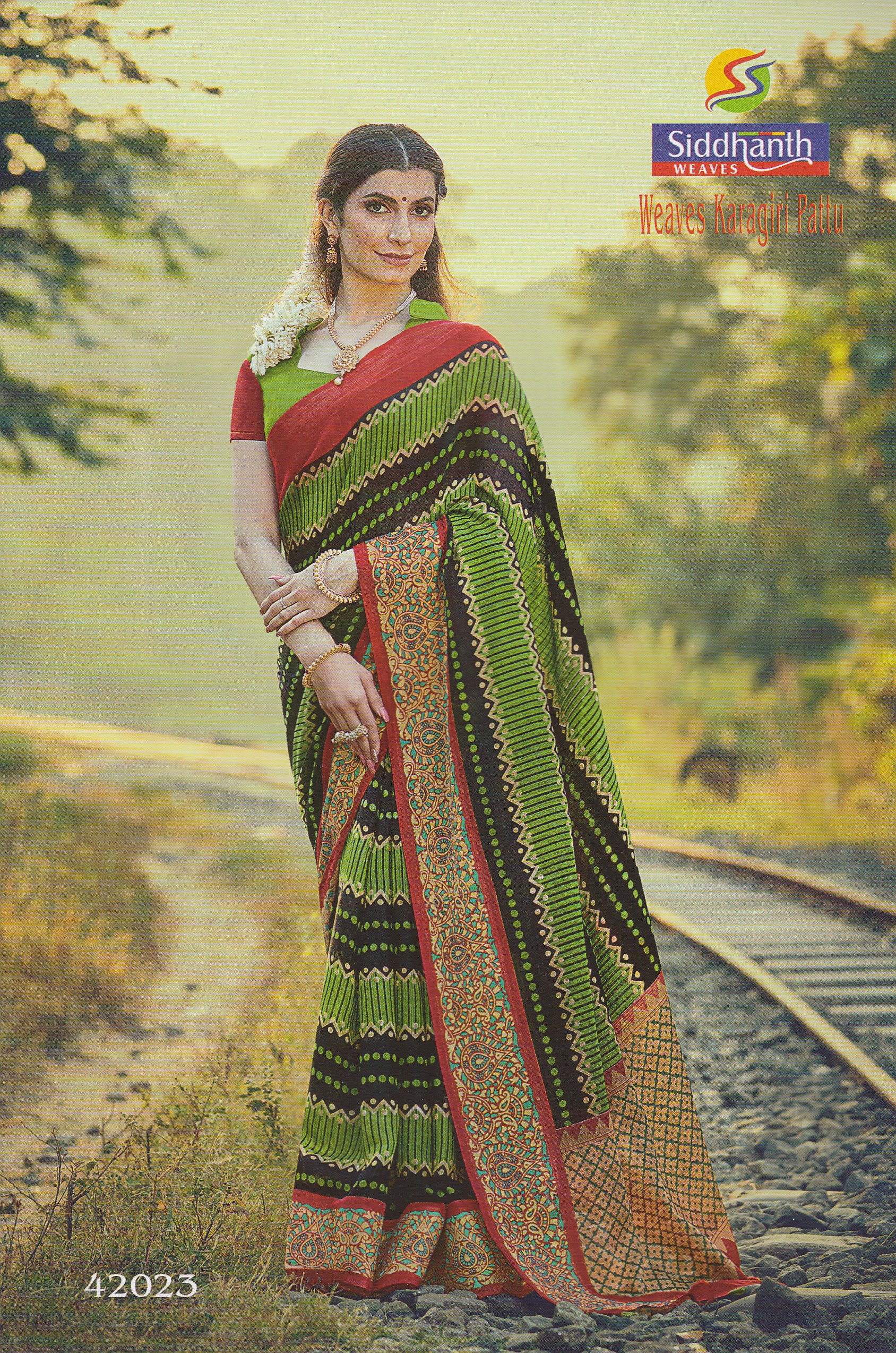 Siddhanth WEAVES KARAGIRI PATTU SAREE