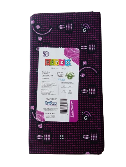 KITEX PRINTED LUNGI