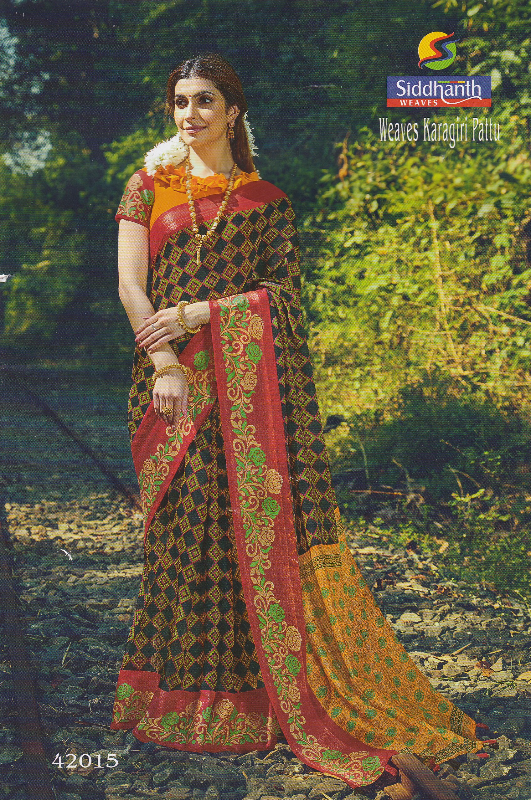 Siddhanth WEAVES KARAGIRI PATTU SAREE